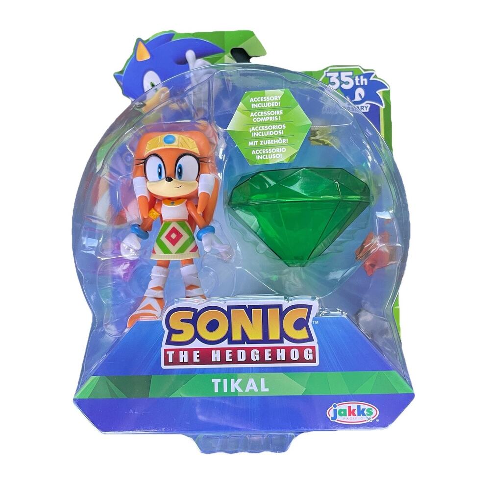 Sonic the Hedgehog Tikal Action Figure with Master Emerald – Jakks Pacific